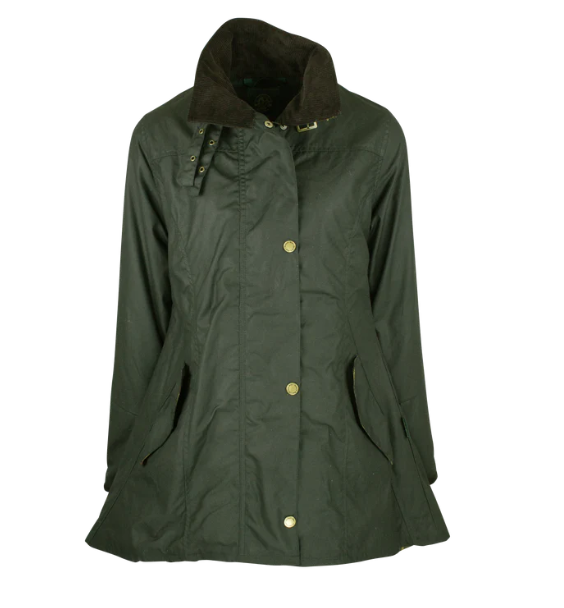 Oxford Blue Ladies Olivia Wax Jacket - Just £169! Shop now at Warwickshire Clothing.