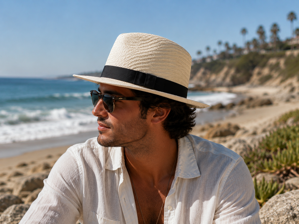 Royal Stallion Authentic Handmade Panama Hat - UPF 50+ Summer Skin Protection