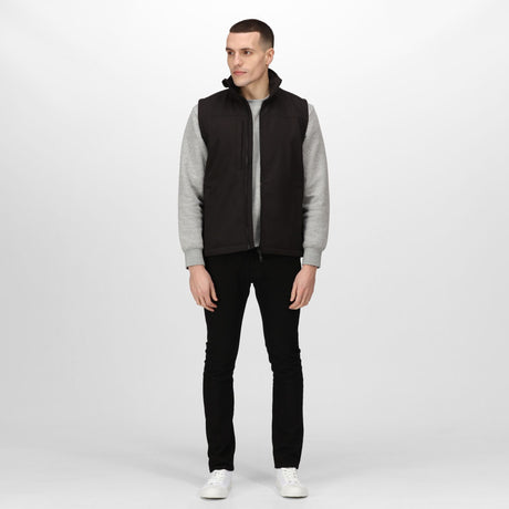 Regatta Flux Mens Softshell Bodywarmer - Just £21.99! Shop now at Warwickshire Clothing.