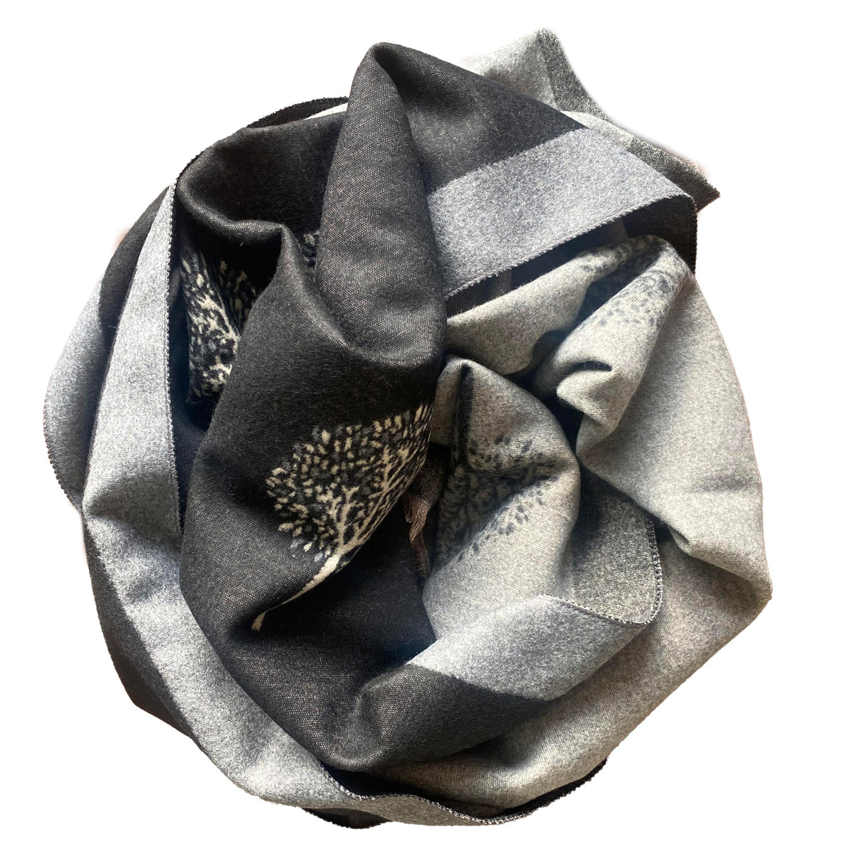 Hazy Blue Tree Of Life Scarfs - Just £13.99! Shop now at Warwickshire Clothing.