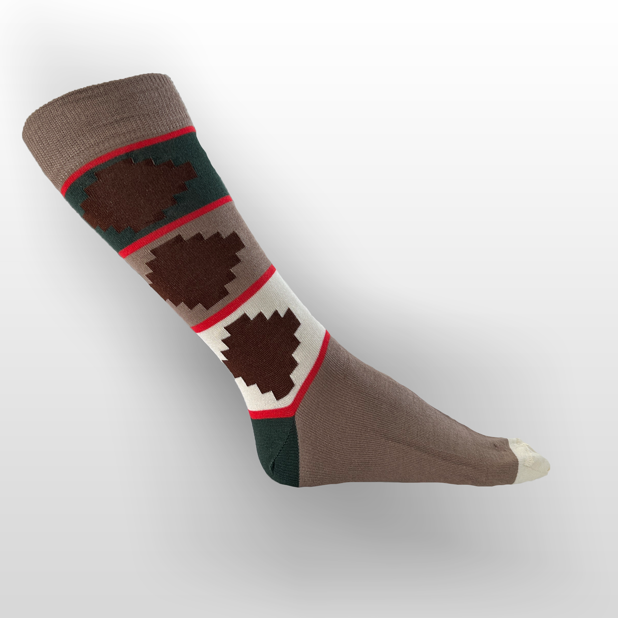 House of Tweed Pure Luxury Mens Bamboo Socks | Khaki 3 Pairs - Just £9.99! Shop now at Warwickshire Clothing.