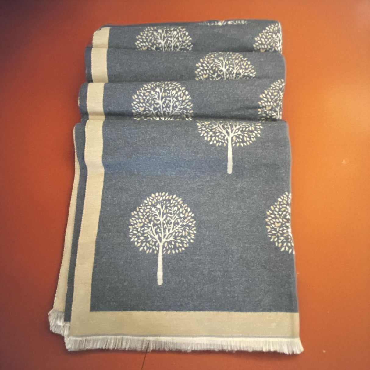 House of Tweed Ladies Tree of Life Scarf - Just £14.99! Shop now at Warwickshire Clothing.