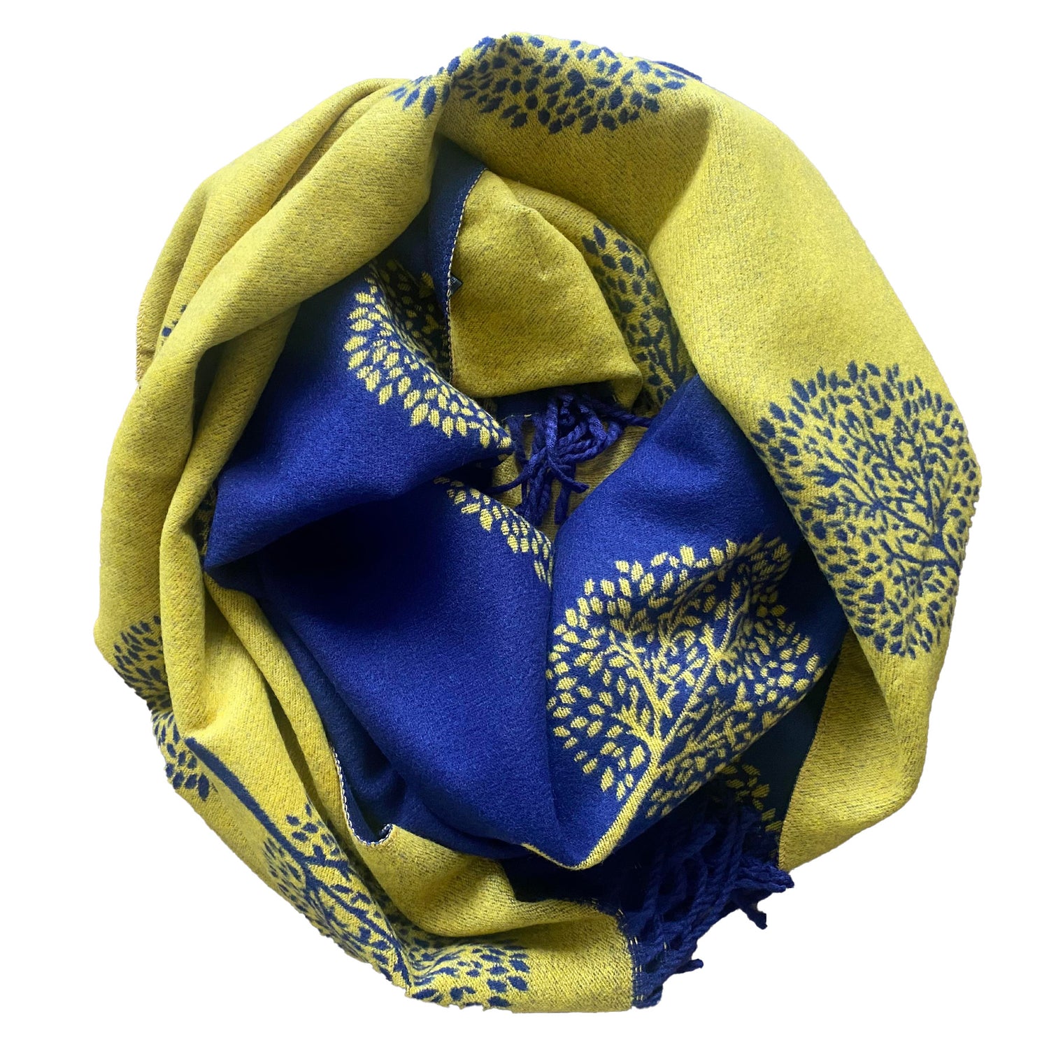 House of Tweed Tree of Life Scarf - Just £14.99! Shop now at Warwickshire Clothing.