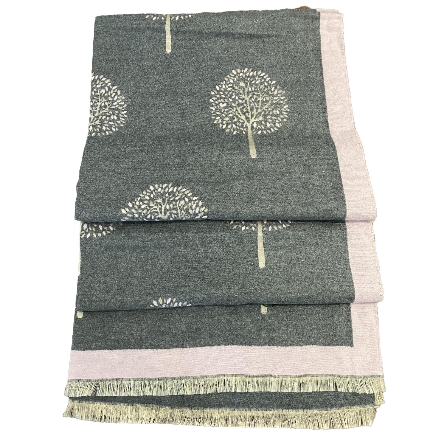 House of Tweed Ladies Tree of Life Scarf - Just £14.99! Shop now at Warwickshire Clothing.