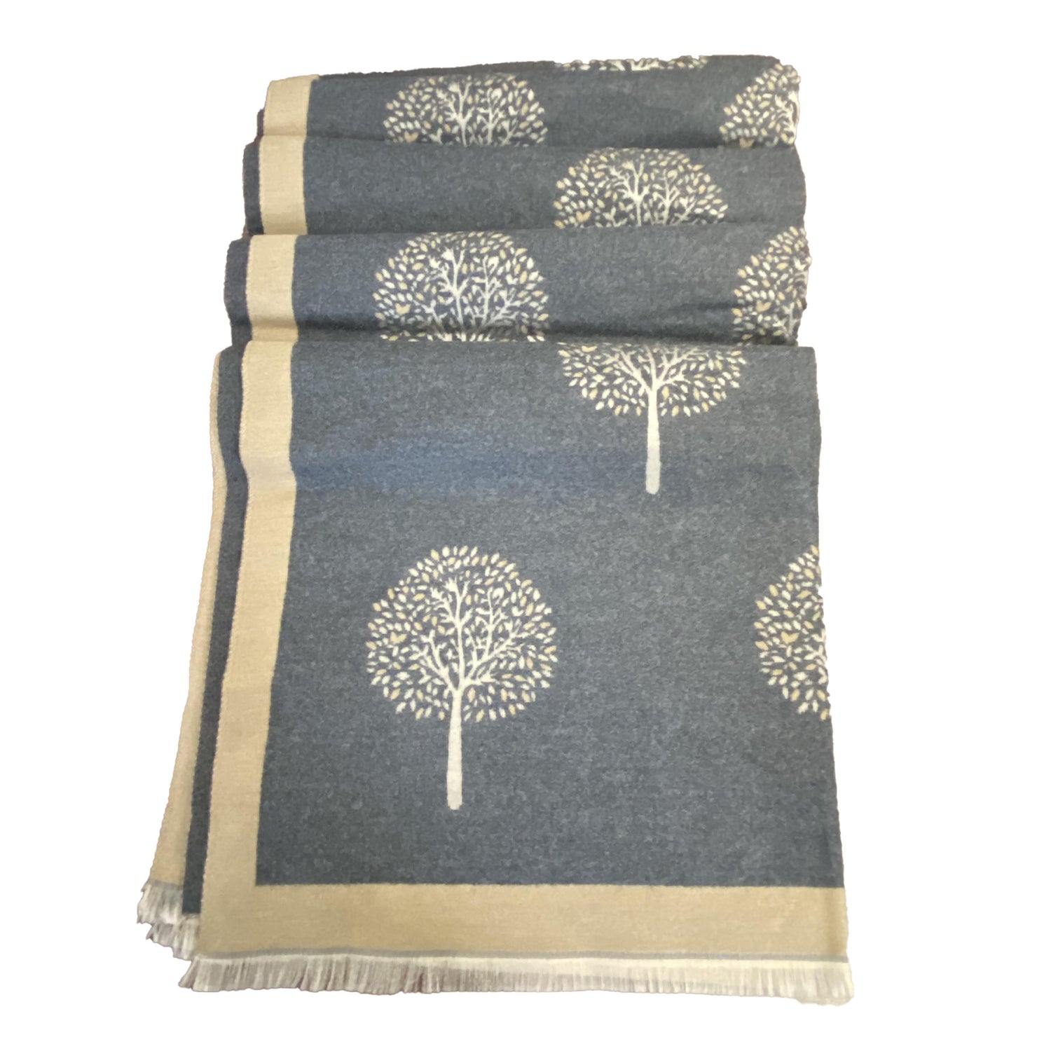 House of Tweed Ladies Tree of Life Scarf - Just £14.99! Shop now at Warwickshire Clothing.
