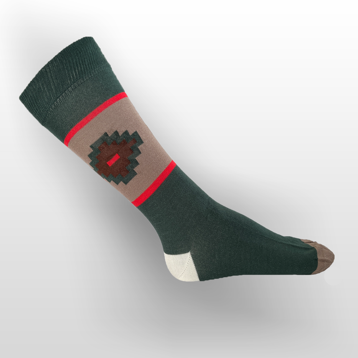 House of Tweed Pure Luxury Mens Bamboo Socks | Khaki 3 Pairs - Just £9.99! Shop now at Warwickshire Clothing.