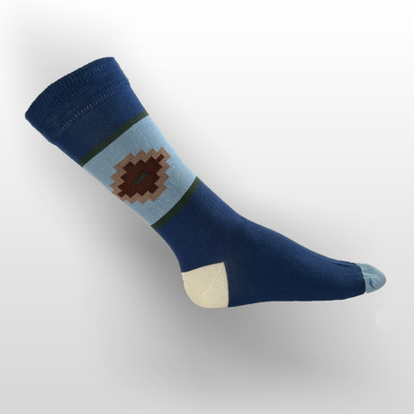 House of Tweed Pure Luxury Mens Bamboo Socks | Dark Blue 3 Pairs - Just £9.99! Shop now at Warwickshire Clothing.