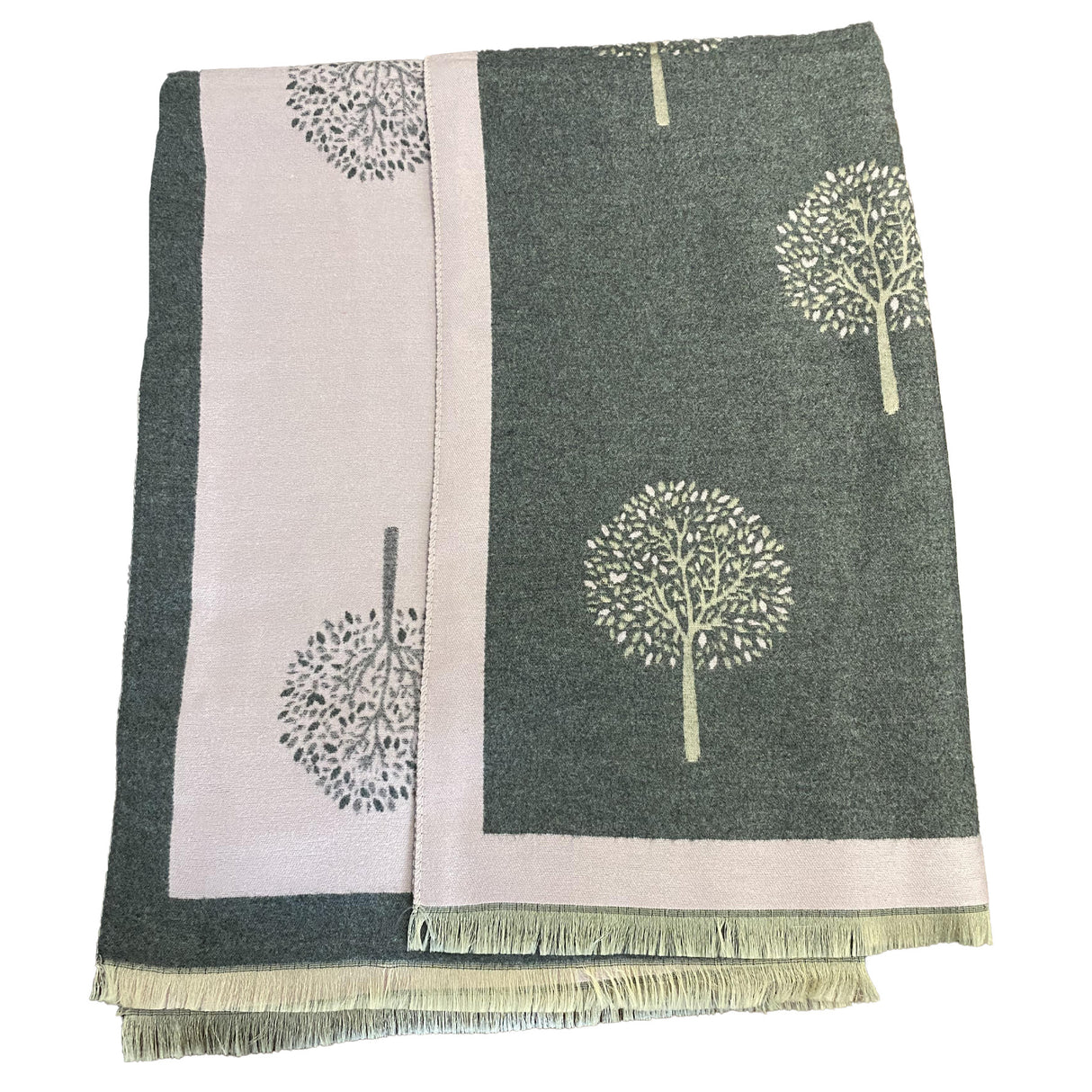 House of Tweed Ladies Tree of Life Scarf - Just £14.99! Shop now at Warwickshire Clothing.