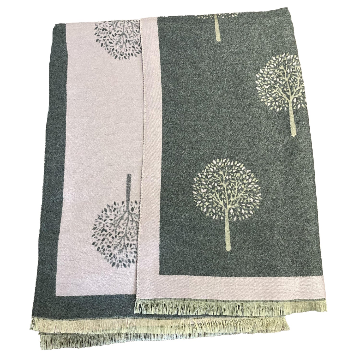 House of Tweed Ladies Tree of Life Scarf - Just £14.99! Shop now at Warwickshire Clothing.