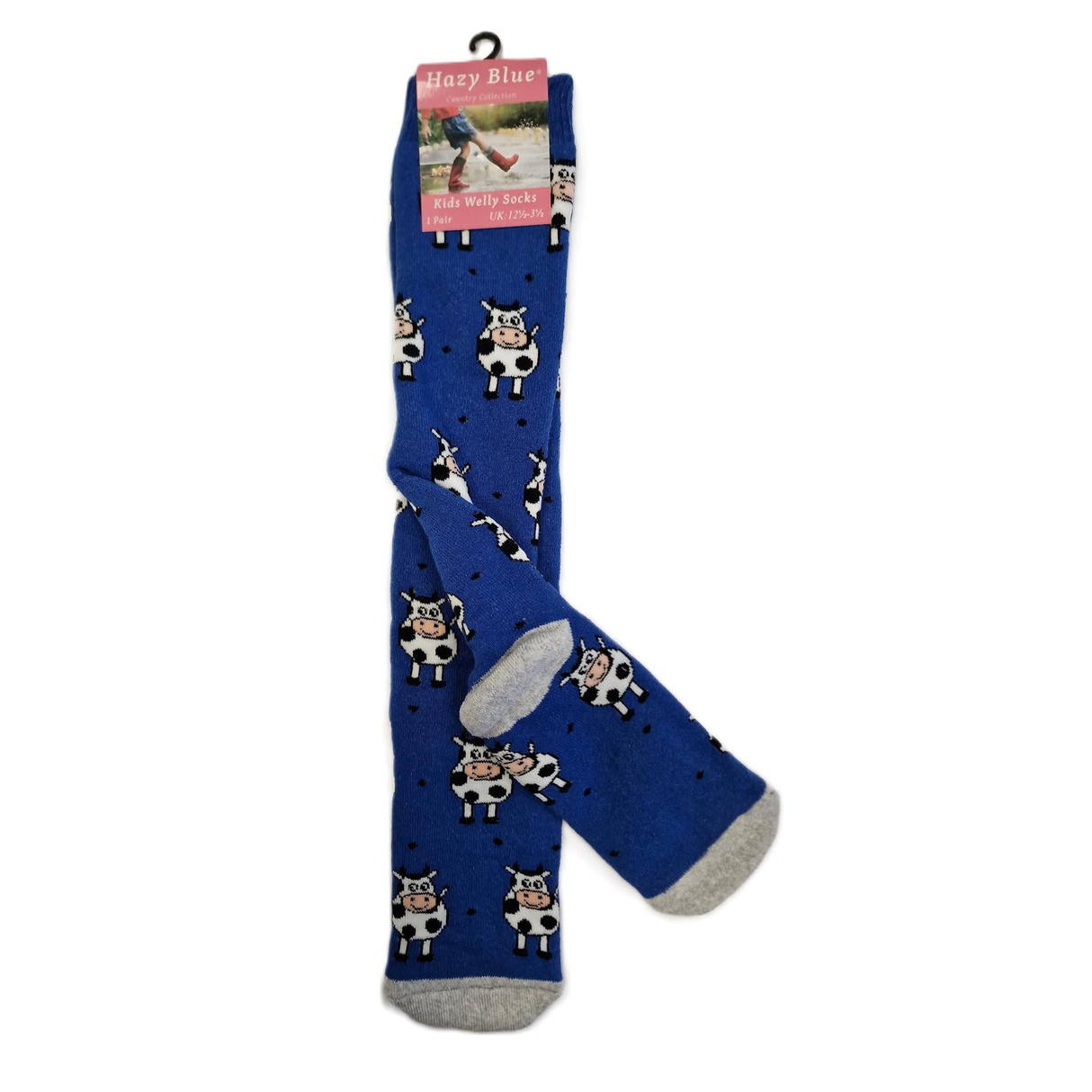 Hazy Blue Kids Welly Socks: Cozy Comfort for Little Adventurers - Just £5.99! Shop now at Warwickshire Clothing.