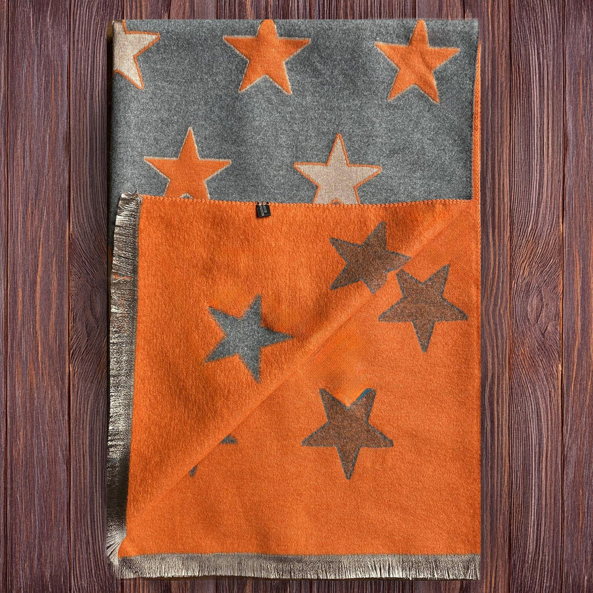 House of Tweed Ladies Womens Scarf - Stars - Just £14.99! Shop now at Warwickshire Clothing.