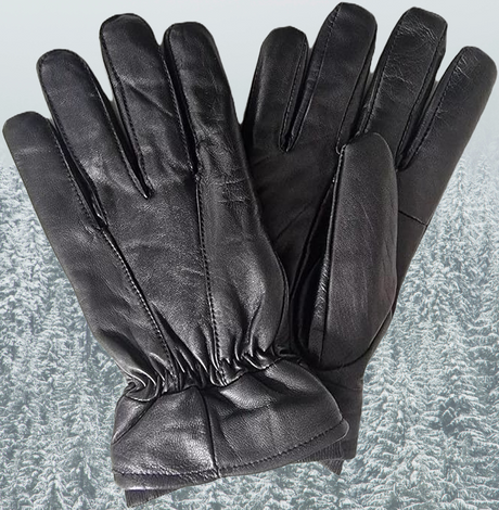 Hazy Blue Mens lined Leather Gloves 100% Leather - Henry - Just £14.99! Shop now at Warwickshire Clothing.