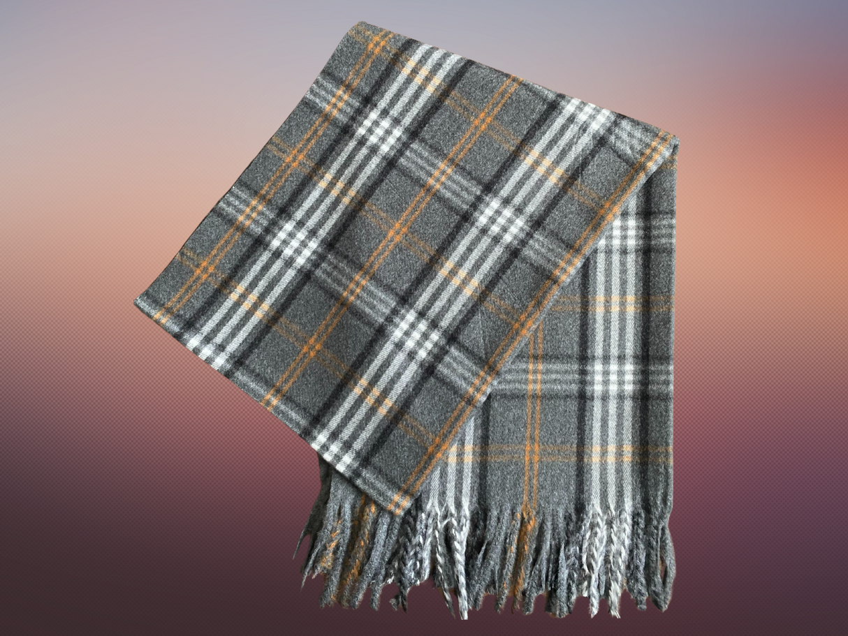 House Of Tweed Womens Soft Tartan Scarf - Just £14.99! Shop now at Warwickshire Clothing.