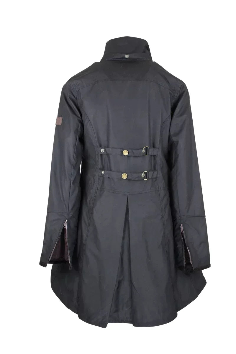 Oxford Blue Ladies Olivia Wax Jacket - Just £169! Shop now at Warwickshire Clothing.