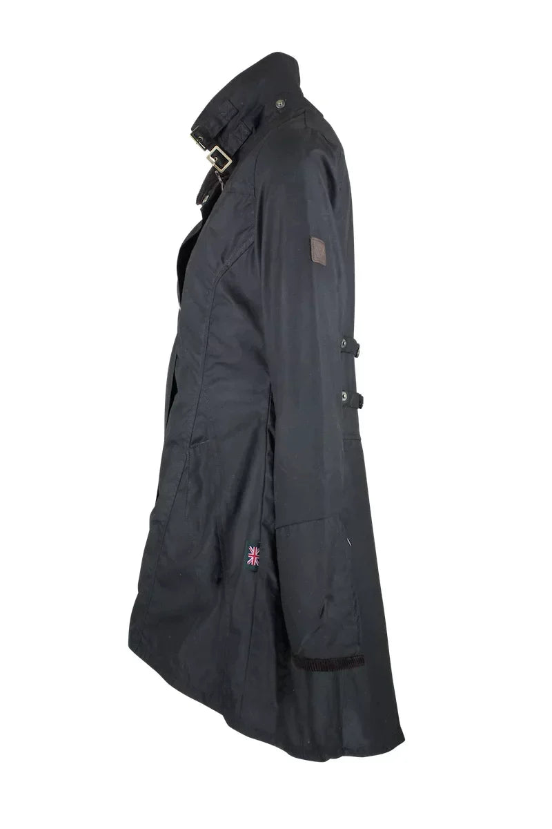 Oxford Blue Ladies Olivia Wax Jacket - Just £169! Shop now at Warwickshire Clothing.