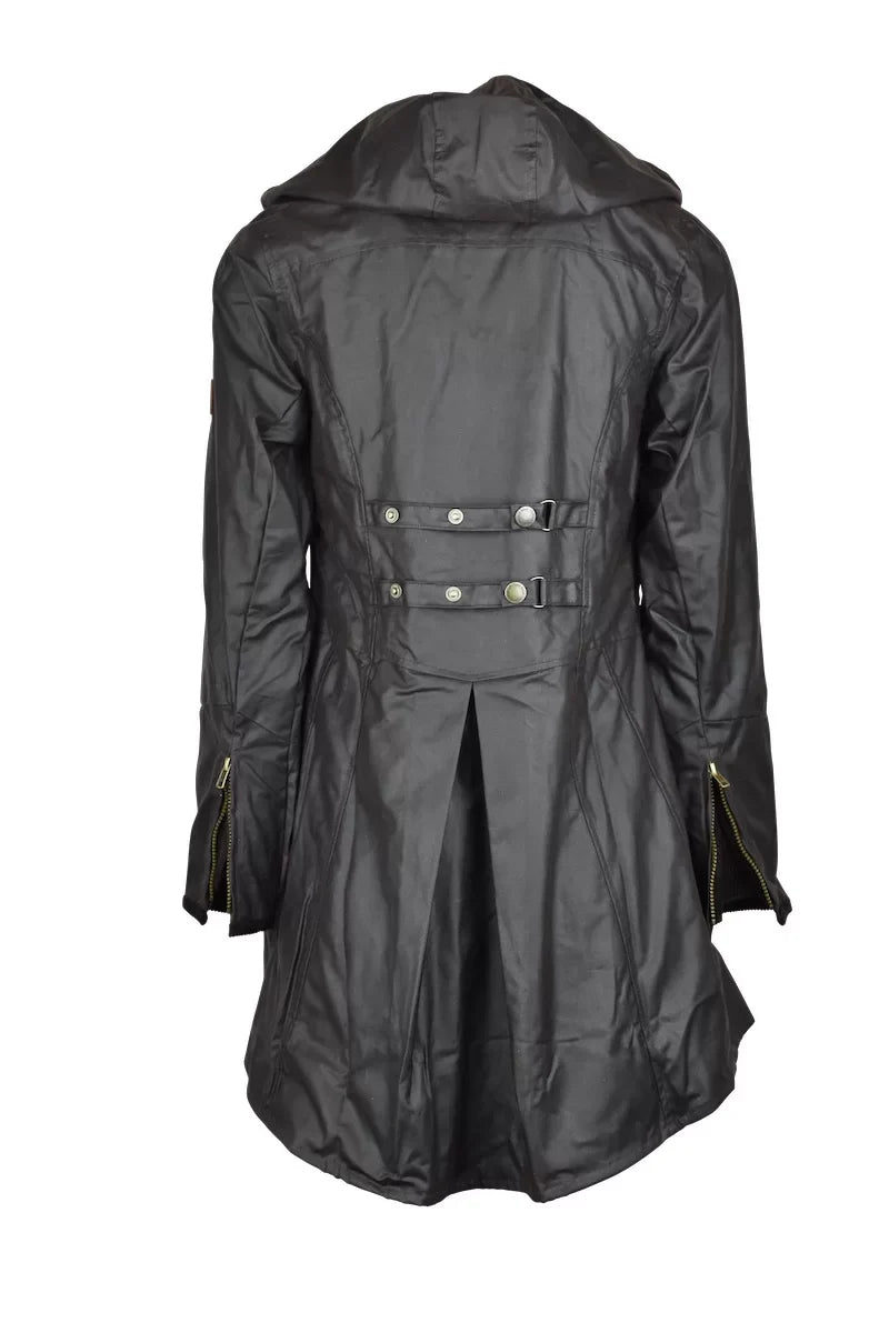 Oxford Blue Ladies Olivia Wax Jacket - Just £169! Shop now at Warwickshire Clothing.