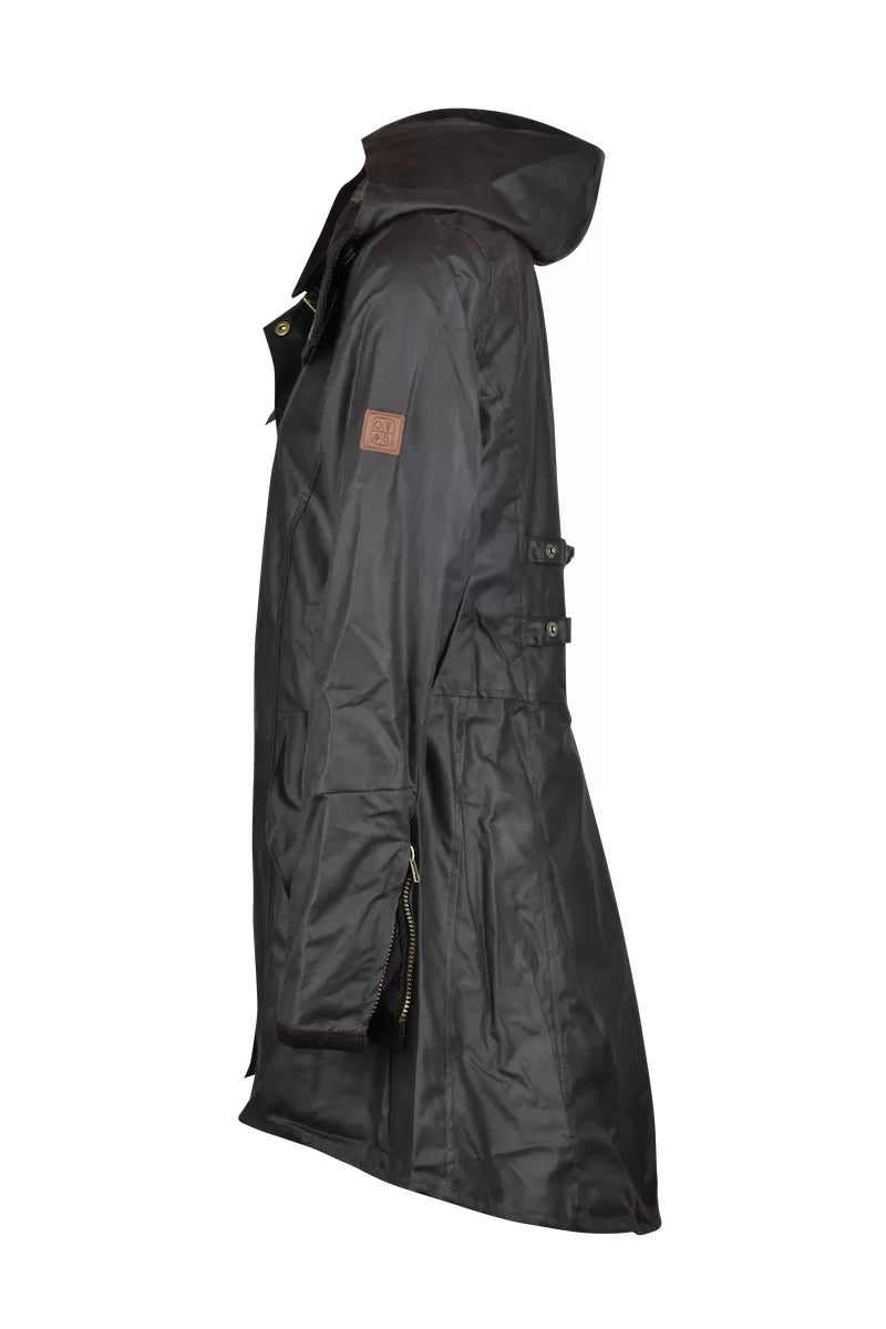 Oxford Blue Ladies Olivia Wax Jacket - Just £169! Shop now at Warwickshire Clothing.