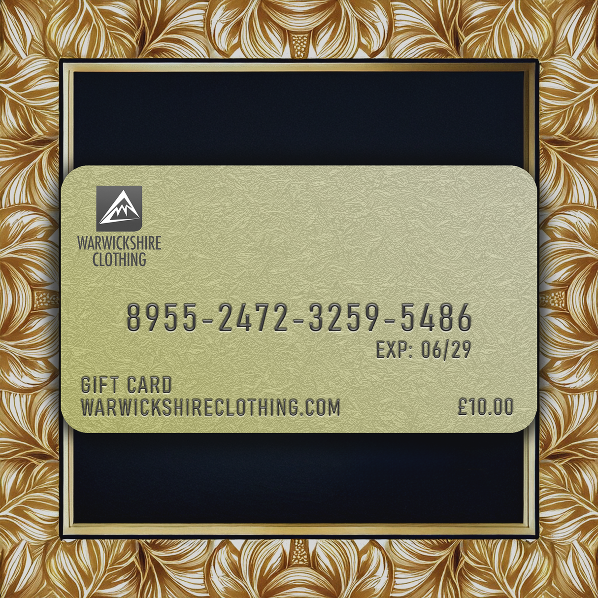 Warwickshire Clothing Gift Card - Just £10! Shop now at Warwickshire Clothing.
