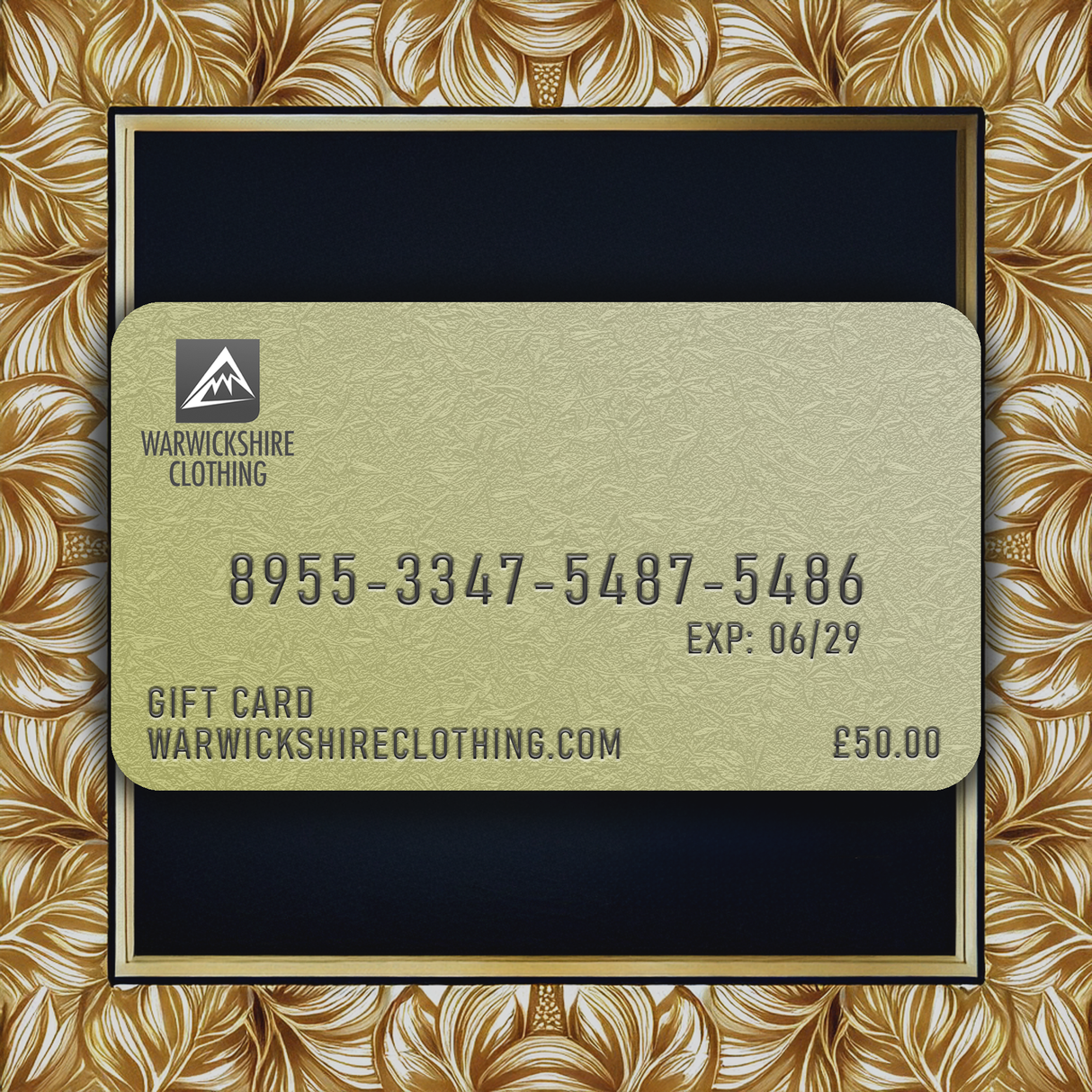 Warwickshire Clothing Gift Card - Just £10! Shop now at Warwickshire Clothing.