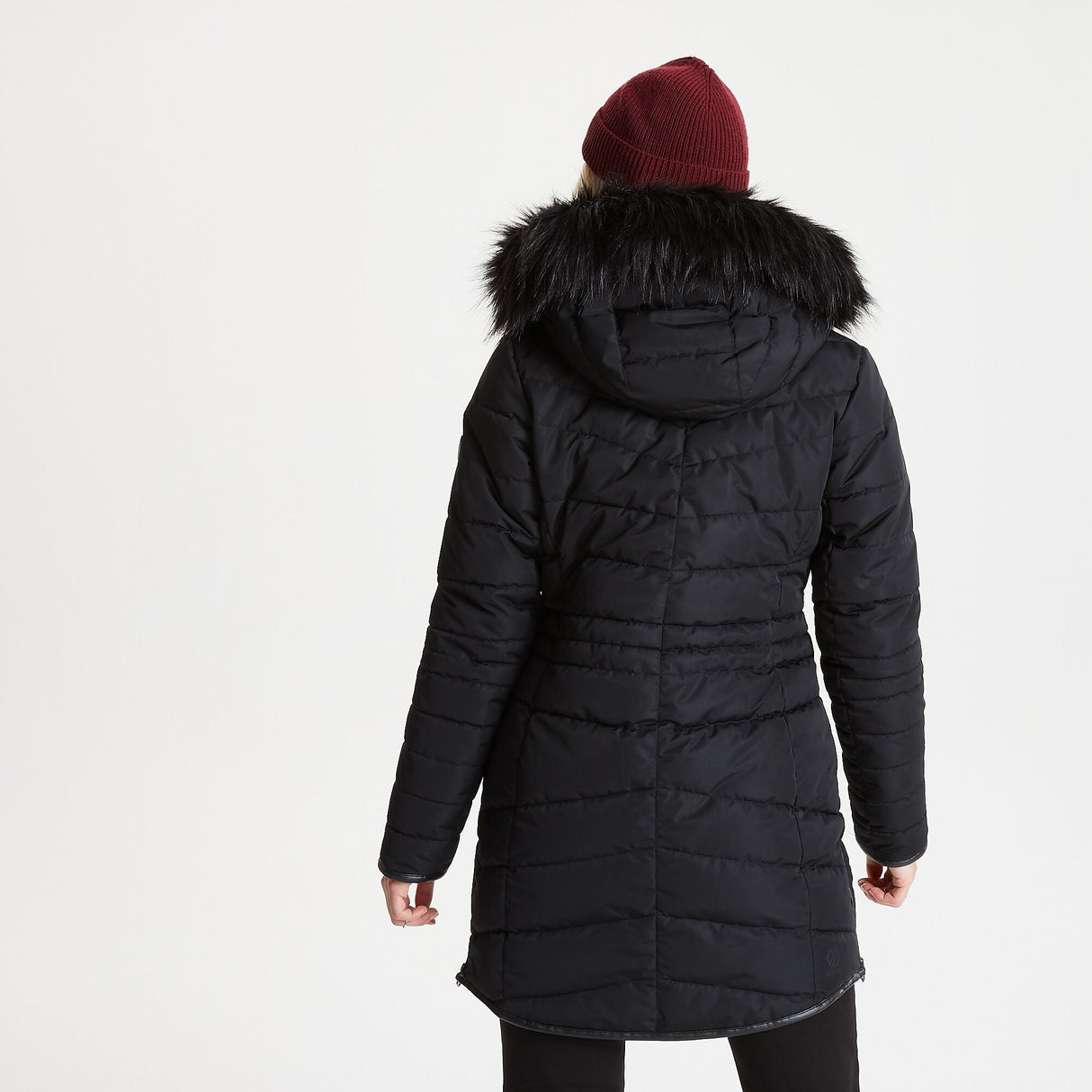 Dare2b Striking II Womens Luxe Jacket | Black - Just £54.99! Shop now at Warwickshire Clothing.