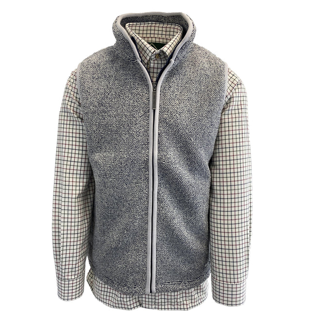 Hazy Blue Zack Mens Full Zip Fleece Gilet - Just £30! Shop now at Warwickshire Clothing.