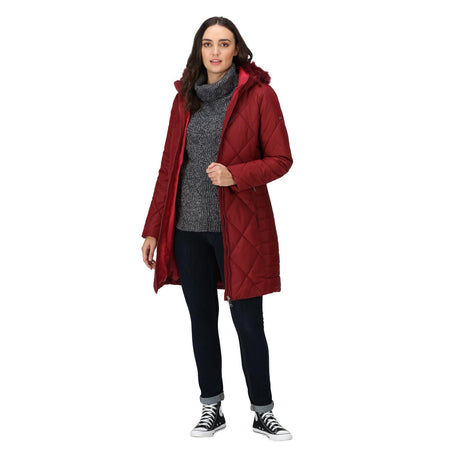 Regatta Womens Fritha II Long Length Padded Coat - Just £44.99! Shop now at Warwickshire Clothing.