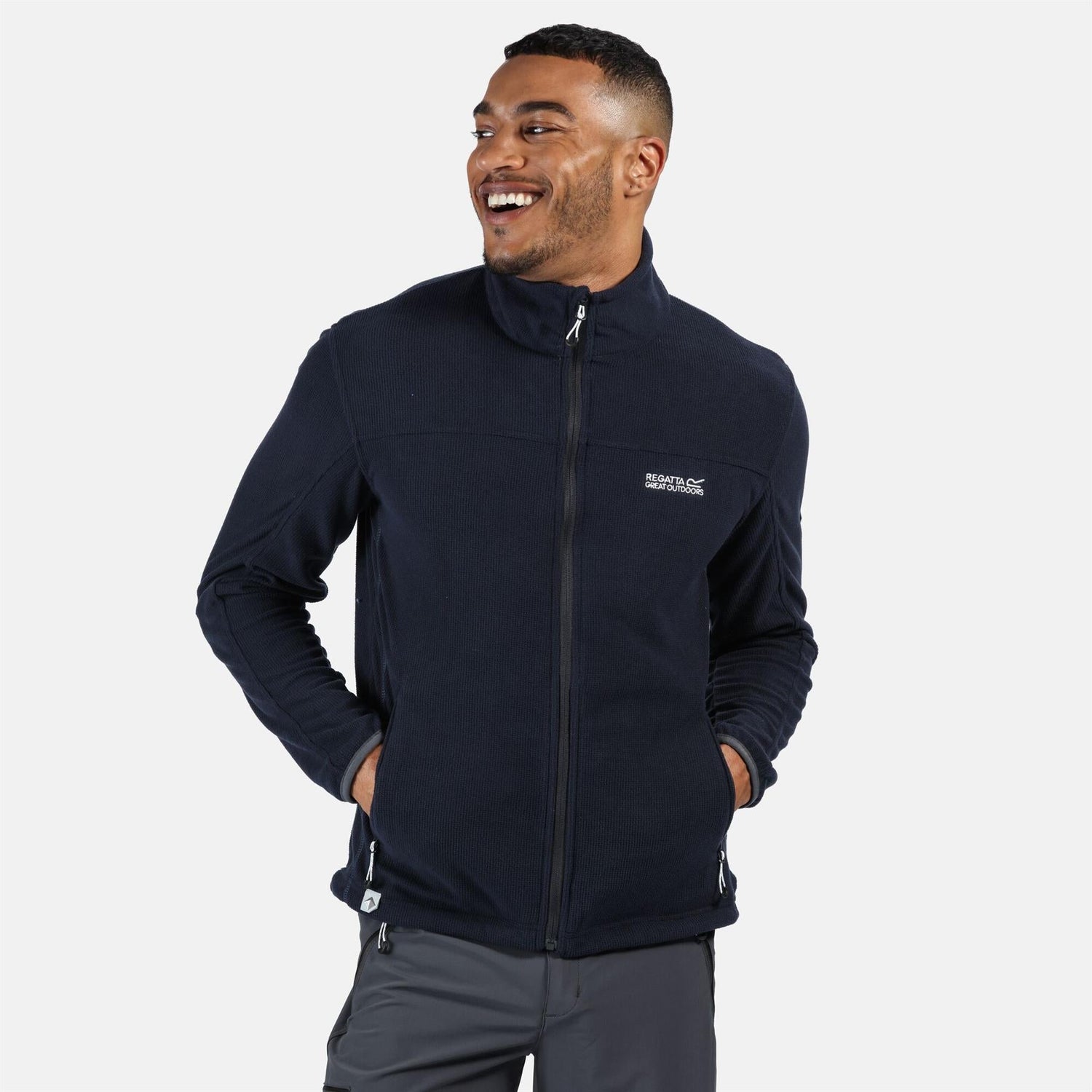 Regatta Mens Stanner Full Zip Lightweight Fleece - Just £22.99! Shop now at Warwickshire Clothing.