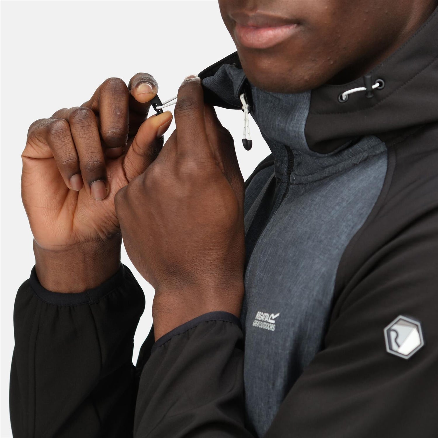 Regatta Mens Arec III Outdoor Hooded Softshell Jacket - Just £29.99! Shop now at Warwickshire Clothing.