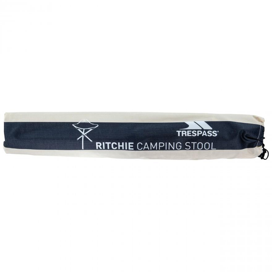 Trespass Ritchie Camping Fishing Folding Tripod Stool Seat Chair + Carrying Bag - Just £9.49! Shop now at Warwickshire Clothing.