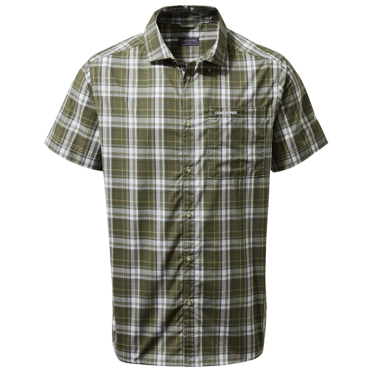 Craghoppers Mens Vernon Summer Check Short Sleeve Shirt - Just $18.99! Shop now at Warwickshire Clothing. Free Dellivery.