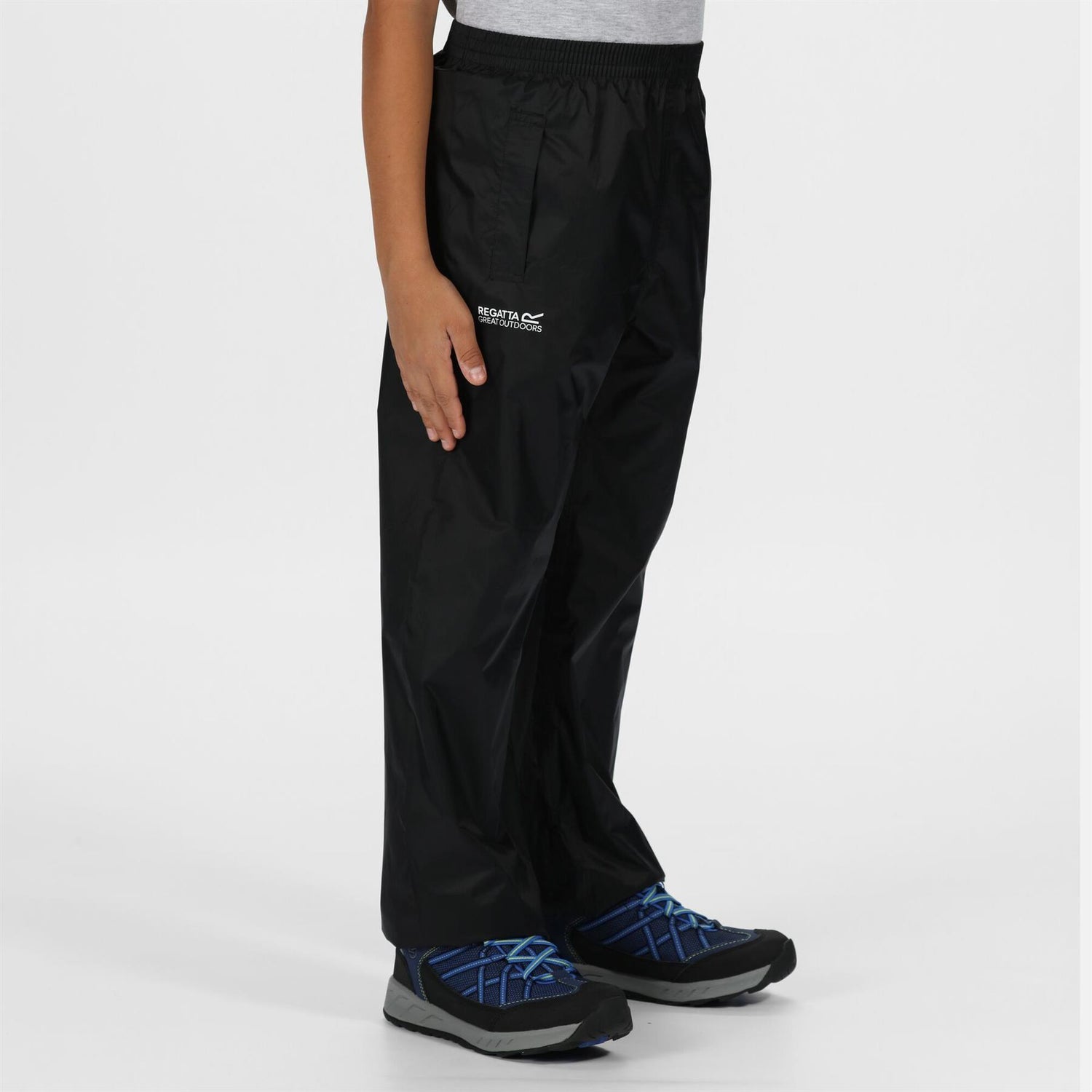 Regatta Kids Pack It Waterproof Over Trousers - Just £11.99! Shop now at Warwickshire Clothing.