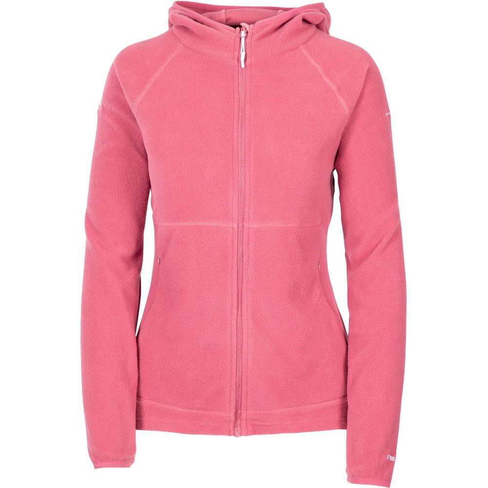 Trespass Womens Mollo Full Zip Hooded Micro Fleece Jacket - Just £24.99! Shop now at Warwickshire Clothing.