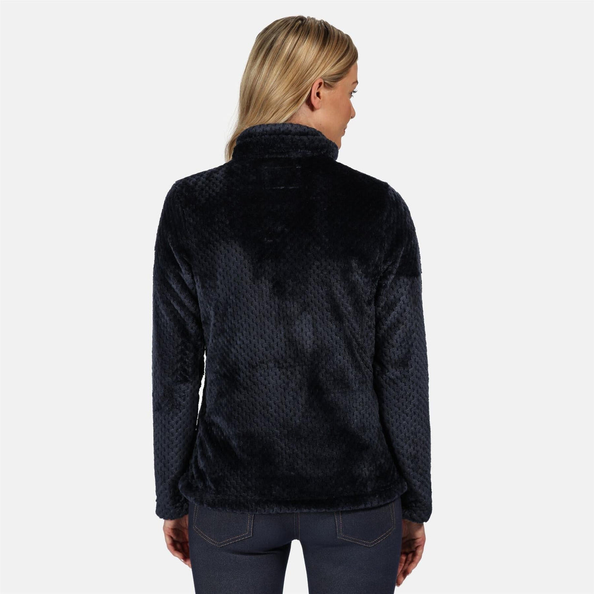 Regatta Womens Hermilla Full Zip Velour Fluffy Fleece Sweater Jacket - Just £29.99! Shop now at Warwickshire Clothing.