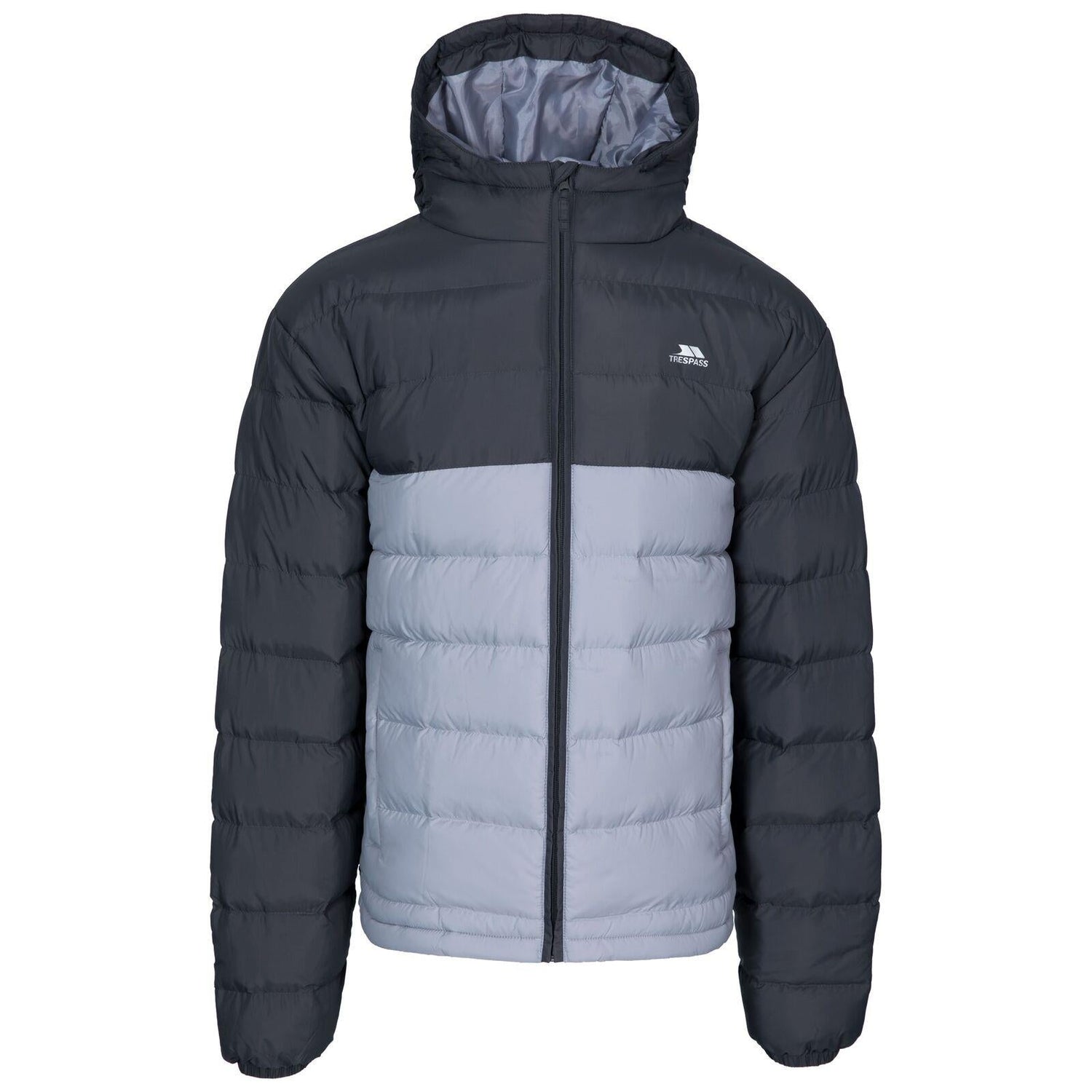 Trespass Mens Oskar Padded Water & Wind Resistant Hooded Padded Jacket - Just £34.99! Shop now at Warwickshire Clothing.