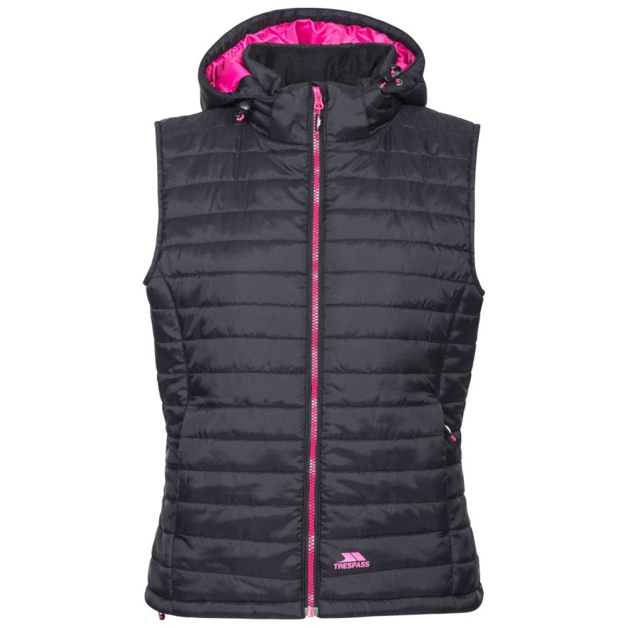 Trespass Women Hooded Padded Gilet Aretha - Just £27.99! Shop now at Warwickshire Clothing.