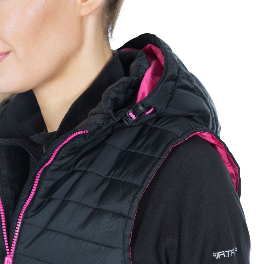 Trespass Women Hooded Padded Gilet Aretha - Just £27.99! Shop now at Warwickshire Clothing.