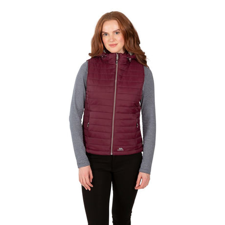 Trespass Women Hooded Padded Gilet Aretha - Just £27.99! Shop now at Warwickshire Clothing.