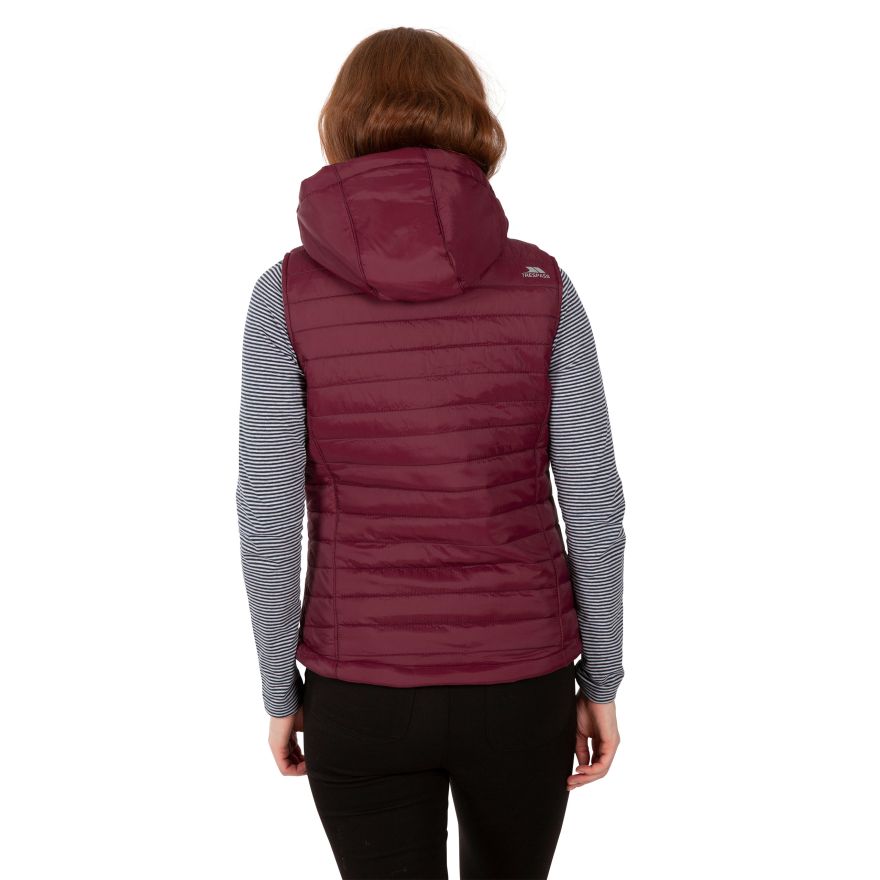 Trespass Women Hooded Padded Gilet Aretha - Just £27.99! Shop now at Warwickshire Clothing.