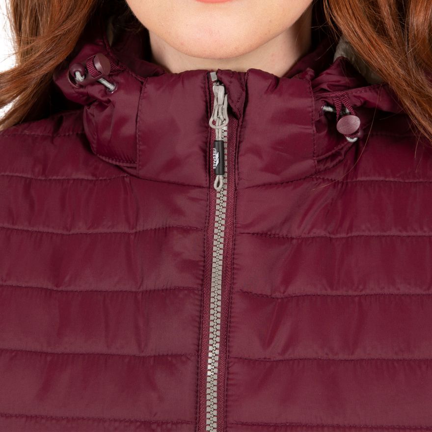 Trespass Women Hooded Padded Gilet Aretha - Just £27.99! Shop now at Warwickshire Clothing.