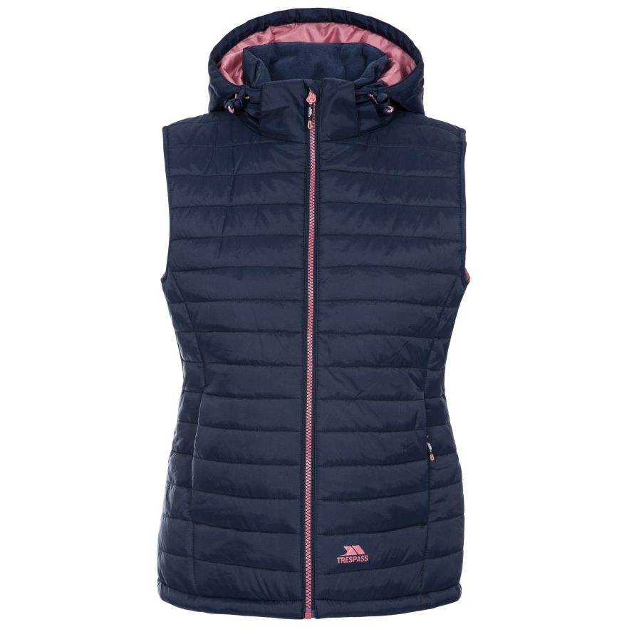Trespass Women Hooded Padded Gilet Aretha - Just £27.99! Shop now at Warwickshire Clothing.