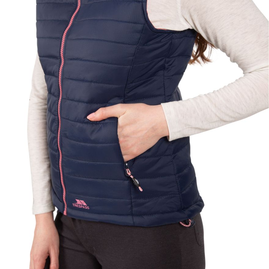 Trespass Women Hooded Padded Gilet Aretha - Just £27.99! Shop now at Warwickshire Clothing.