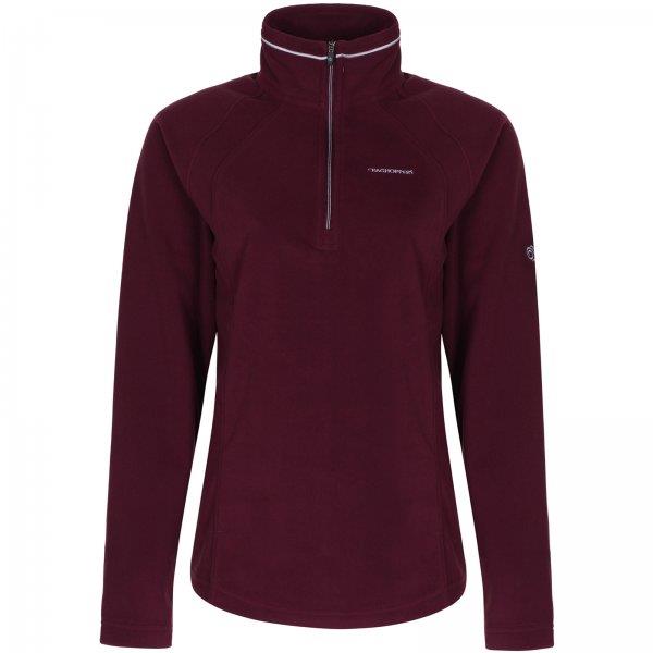 Craghoppers Miska V Womens Half Zip Long Sleeved Fleece - Just £19.99! Shop now at Warwickshire Clothing.