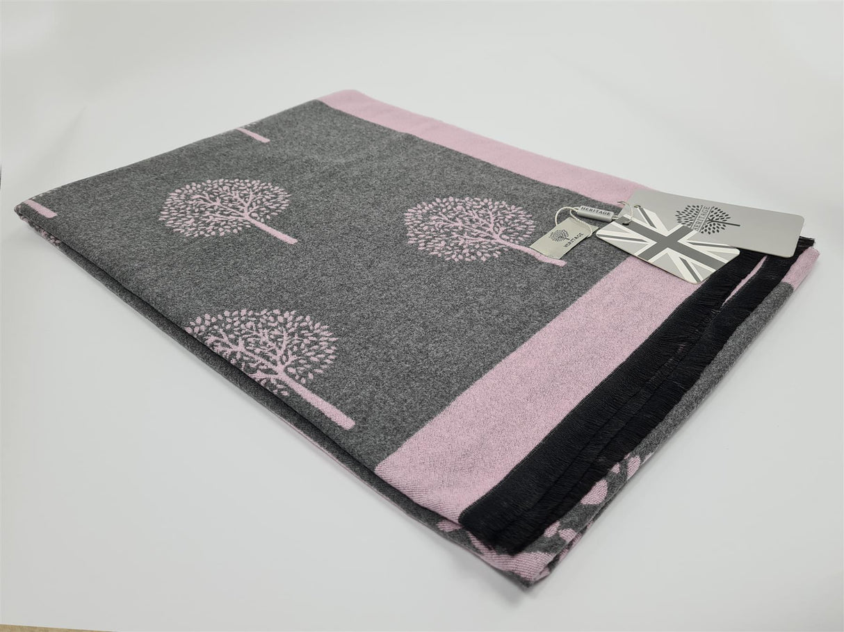 Heritage Pashmina Tree Of Life Womens Scarf - Just £14.99! Shop now at Warwickshire Clothing.