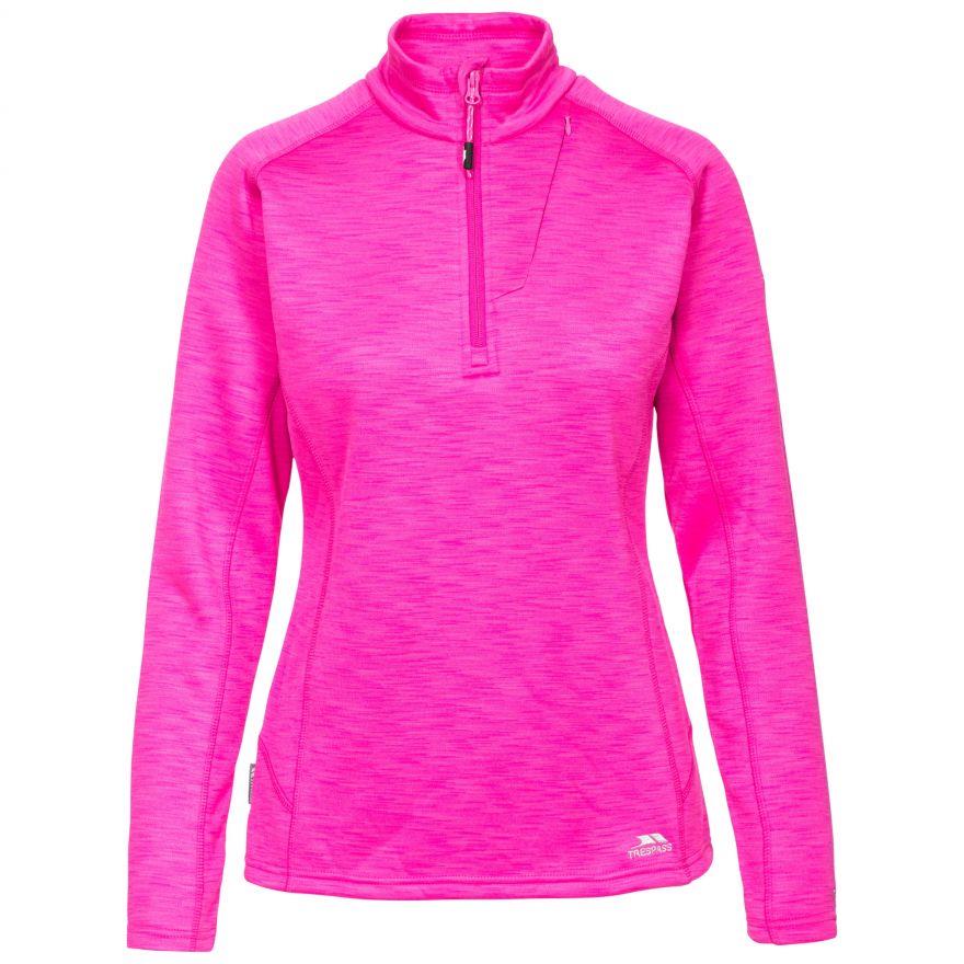 Trespass Womens Fairford Fleece Half Zip Pullover Jumper - Just £24.99! Shop now at Warwickshire Clothing.