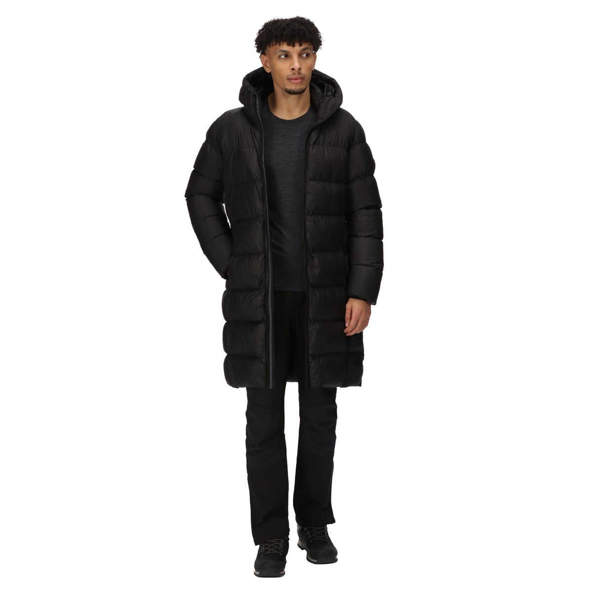 Regatta Mens Hallin Water Repellent Hooded Quilted Coat - Just £54.99! Shop now at Warwickshire Clothing.