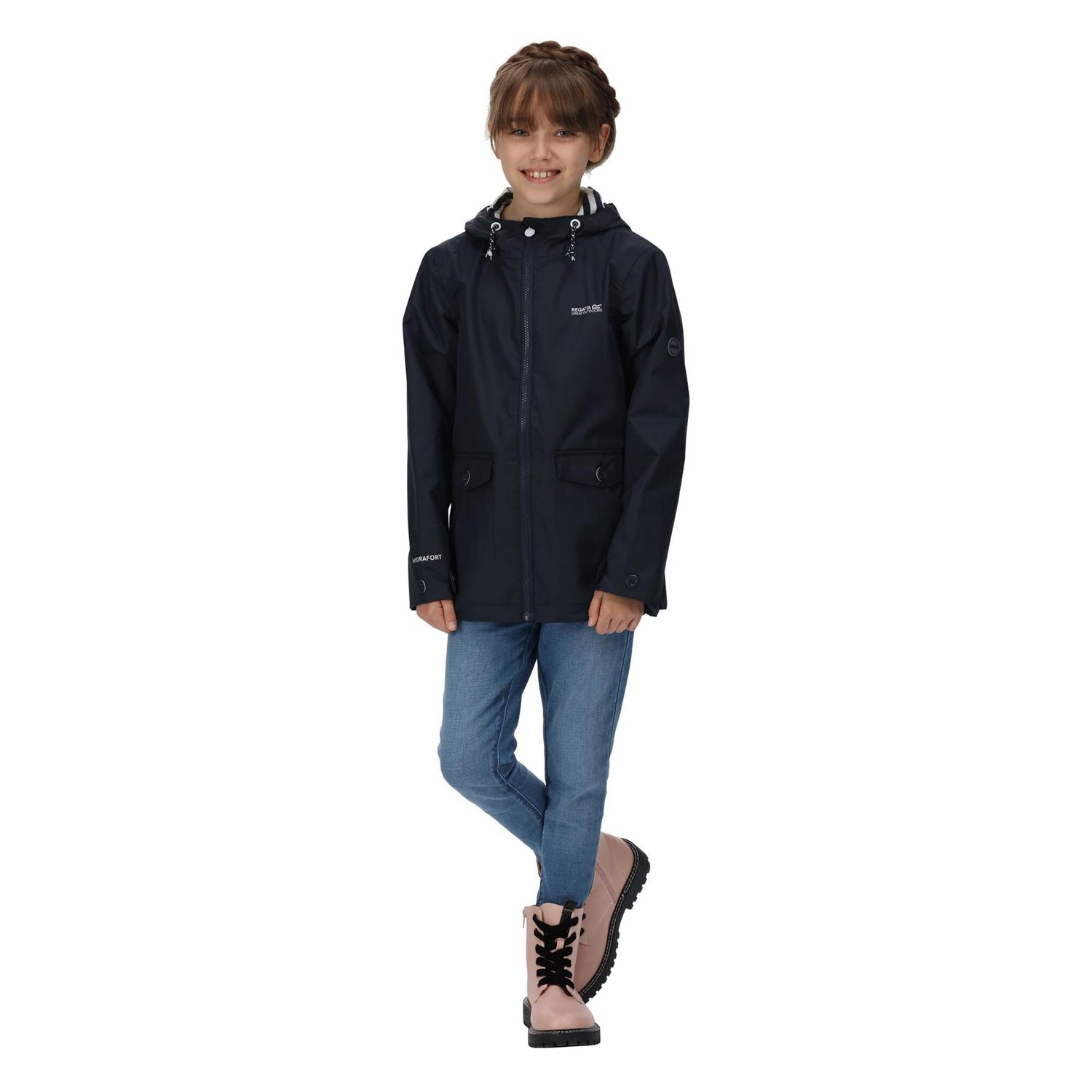 Regatta Girls Belladonna Waterproof Jacket Coat - Just £24.99! Shop now at Warwickshire Clothing.