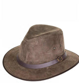Eureka Mens Stockade Leather Fedora Style Formal Hat - Just $36.99! Shop now at Warwickshire Clothing. Free Dellivery.