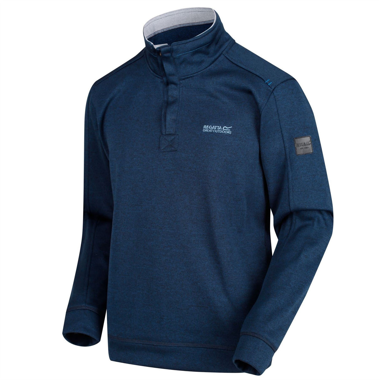 Regatta Mens Lardner Long Sleeved Fleece Pullover Jumper Sweater Sleeve - Just £17.99! Shop now at Warwickshire Clothing.