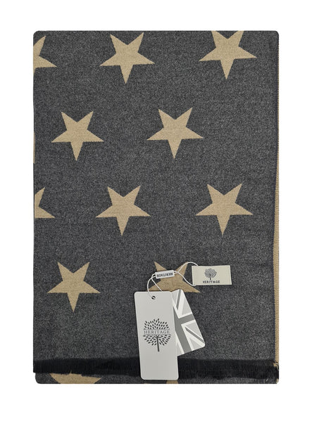 Heritage Ladies Star Luxury Scarf - Just $14.99! Shop now at Warwickshire Clothing. Free Dellivery.