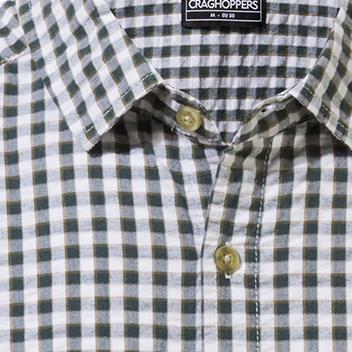 Craghoppers Mens Centro Short Sleeve Cotton Crinkle Walking Shirt - Just £18.99! Shop now at Warwickshire Clothing.